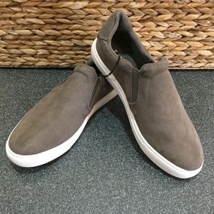 Izod Gray Slip On Shoes